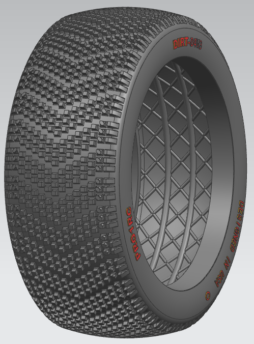 DIRT-04v3 ( Tire ) 2pcs (Pre-Orders Open 03-19 )