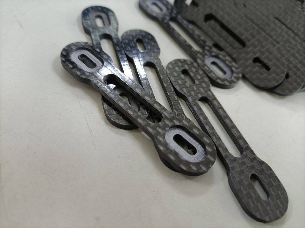 Wing Button Plate CARBON FIBER - VP-PRO