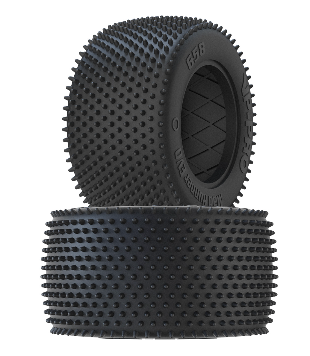 Mad Runner Evo VP-658 1/10 Stadium Truck ( Tire + Insert ) 2pcs