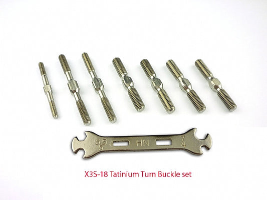 X3S-18 X3 Titanium Turnbuckles