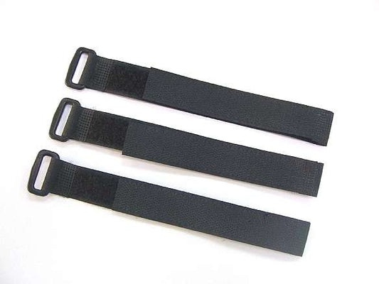 #396 Battery Straps, Black