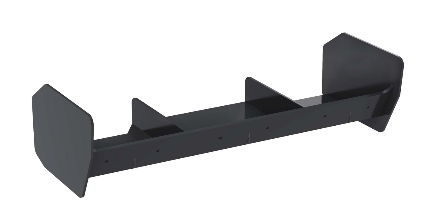 1/8 Buggy / Truggy Wing (Black) VP-PRO