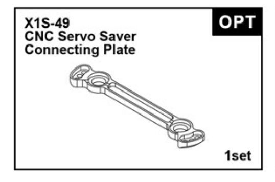 X1S-49 CNC 7075 Servo Saver Connecter