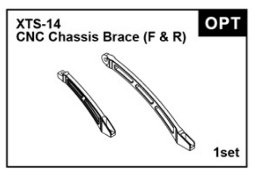 XTS-14 CNC 7075 Chassis Brace