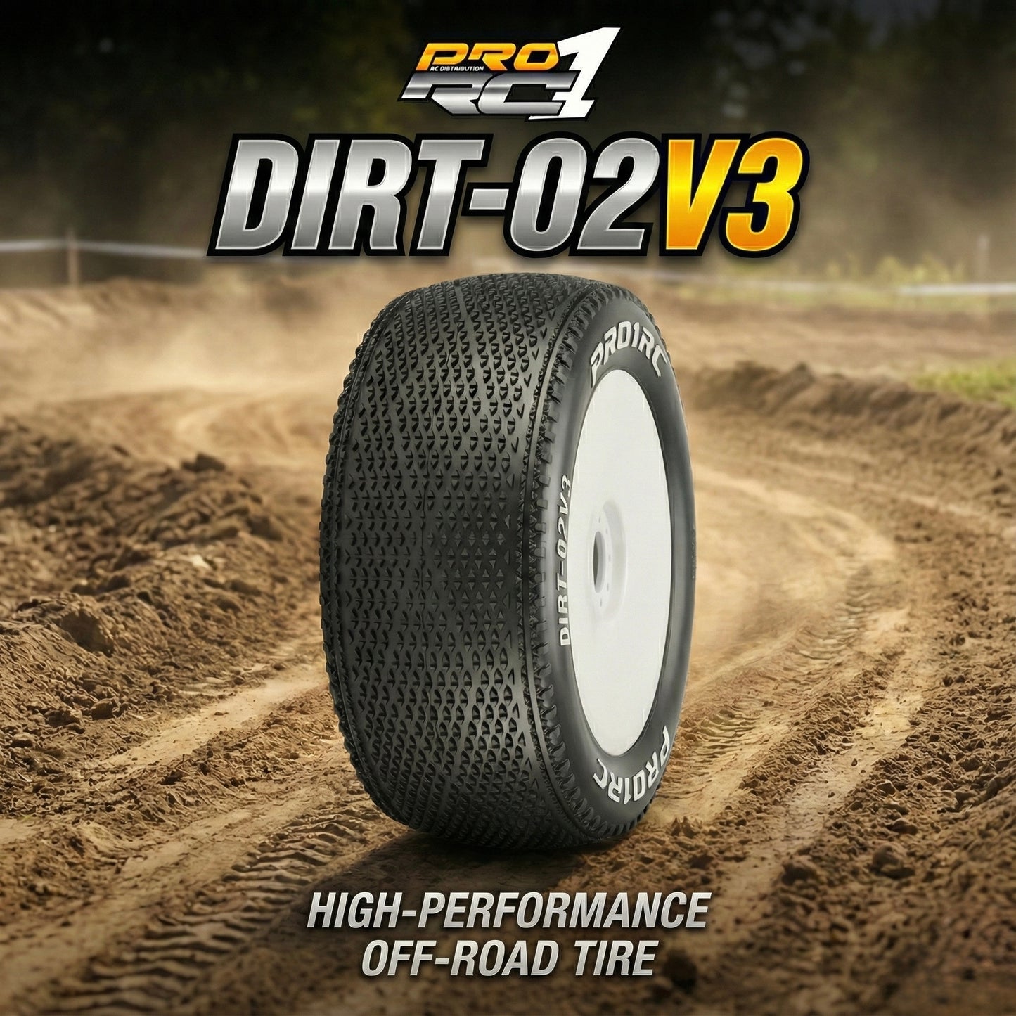 DIRT-02v3  ( Tire ) 2pcs