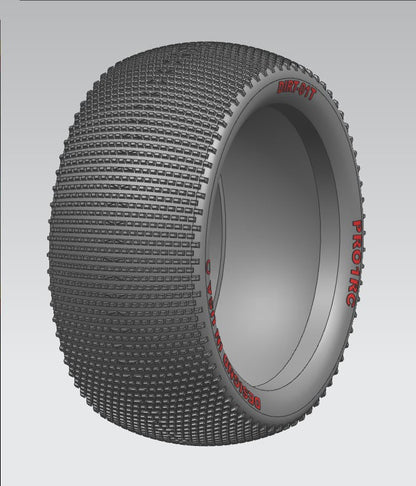 New! DIRT-01T Tire  2pcs ( 1/8 Truggy )